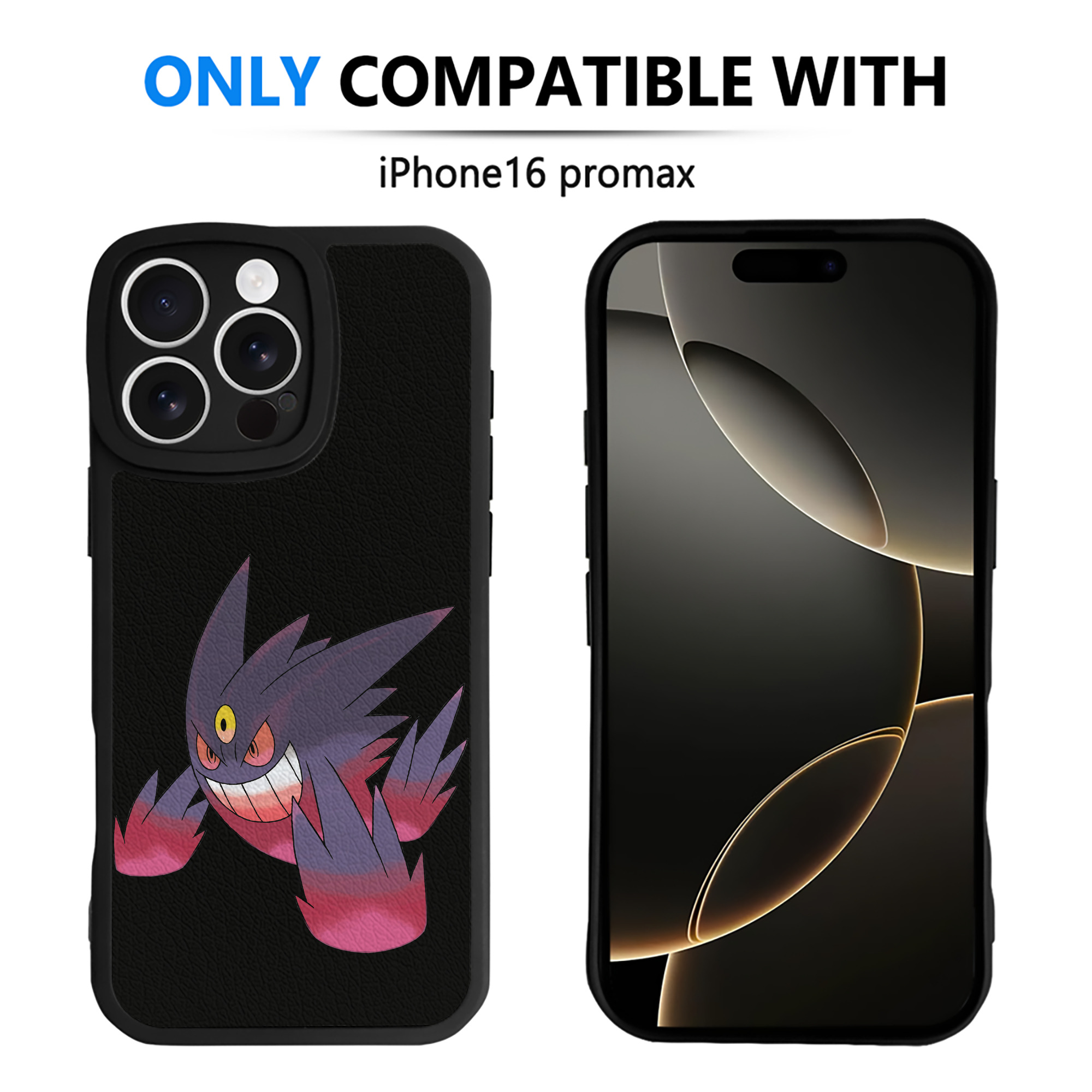 （画像用） ポケットモンスター Pokémon 【iPhone 16シリーズ対応】シリコンスマホケース（レザー調） 材質：シリコン